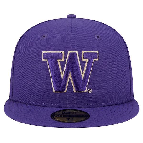 New Era Washington Huskies Purple 59FIFTY Fitted Hat