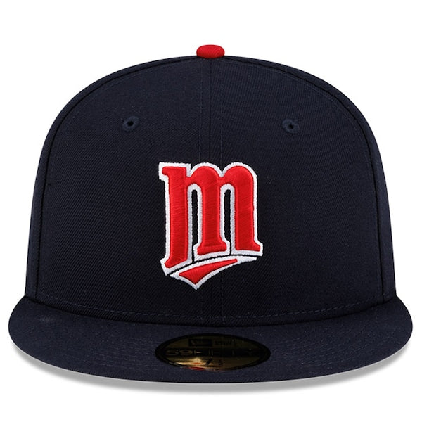 New Era Minnesota Twins Navy Turn Back the Clock 59FIFTY Fitted Hat