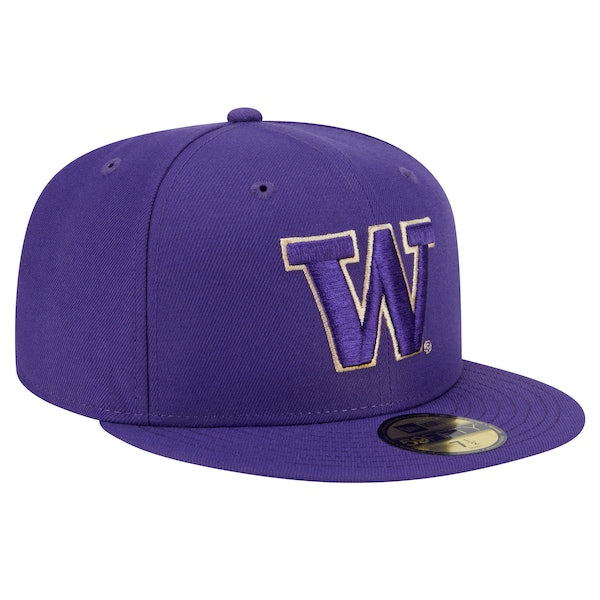 New Era Washington Huskies Purple 59FIFTY Fitted Hat