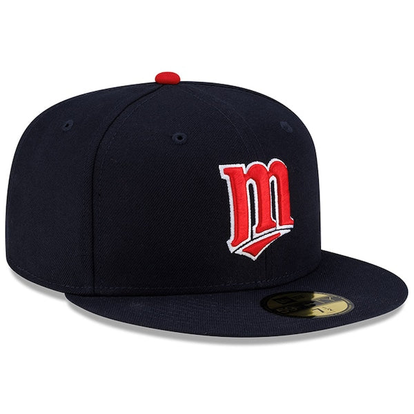 New Era Minnesota Twins Navy Turn Back the Clock 59FIFTY Fitted Hat