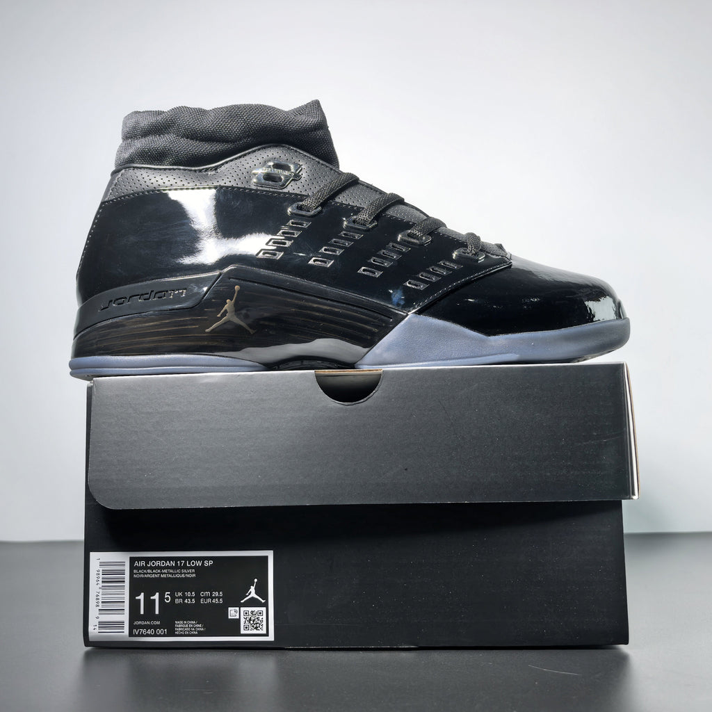 Air Jordan 17 Low SP Black Patent