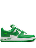 Men's Nike x Louis Vuitton Air Force 1 Low "Virgil Abloh White Green" Sneakers
