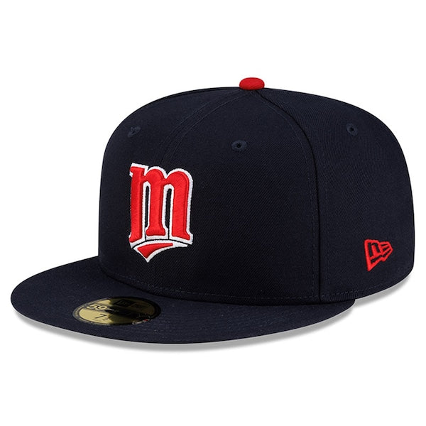 New Era Minnesota Twins Navy Turn Back the Clock 59FIFTY Fitted Hat