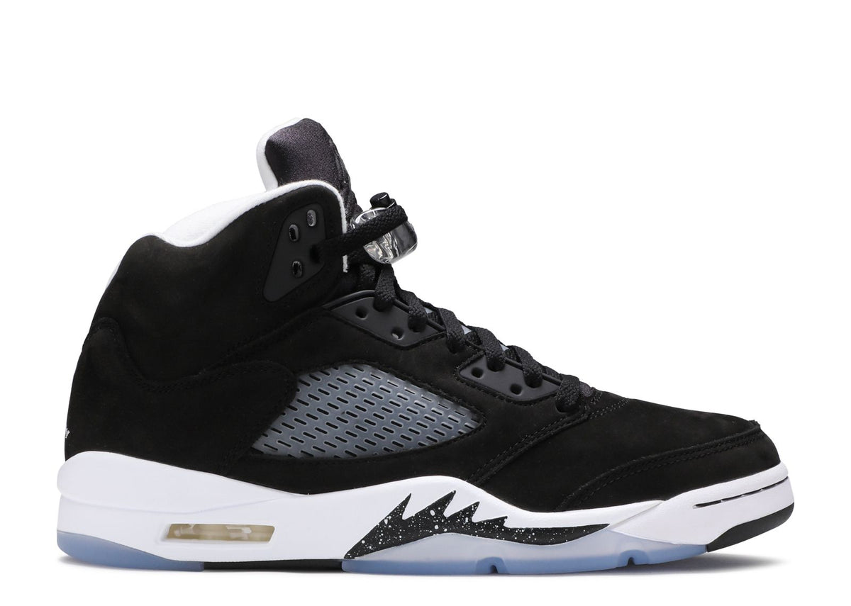 Men's Air Jordan 5 Retro 'Oreo' 2021 Sneakers Black/White-Cool Grey
