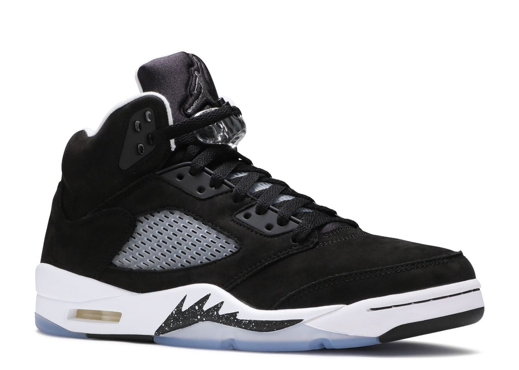 Men's Air Jordan 5 Retro 'Oreo' 2021 Sneakers Black/White-Cool Grey