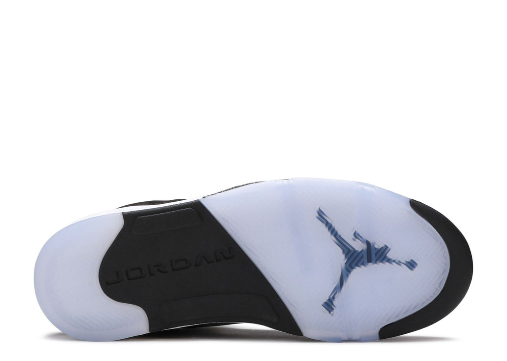 Men's Air Jordan 5 Retro 'Oreo' 2021 Sneakers Black/White-Cool Grey