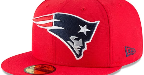 Men's New England Patriots New Era Red 59FIFTY Fitted Hat