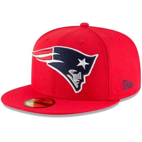 Men's New England Patriots New Era Red 59FIFTY Fitted Hat