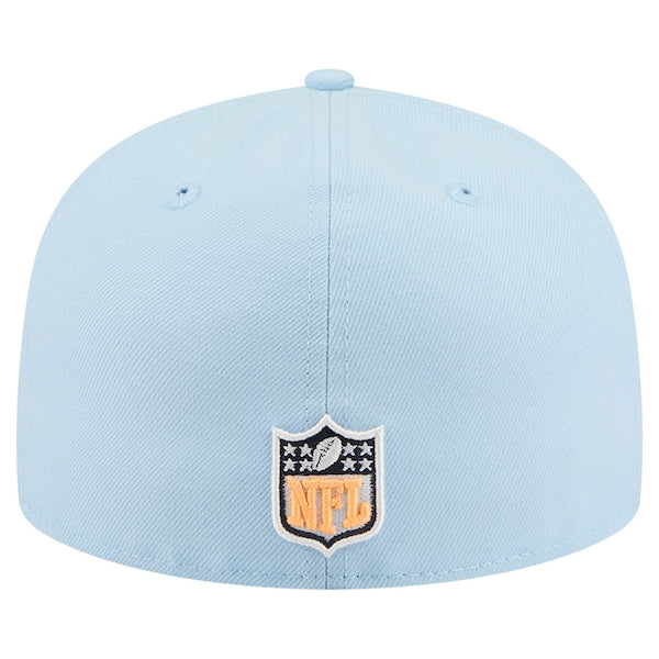 New Era Seattle Seahawks Coastal Blue 59FIFTY Fitted Hat