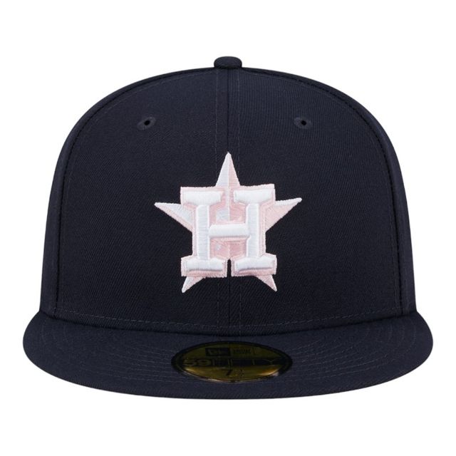 New Era Houston Astros Mother's Day 2024 On Field Pink UV 59FIFTY Fitted Hat