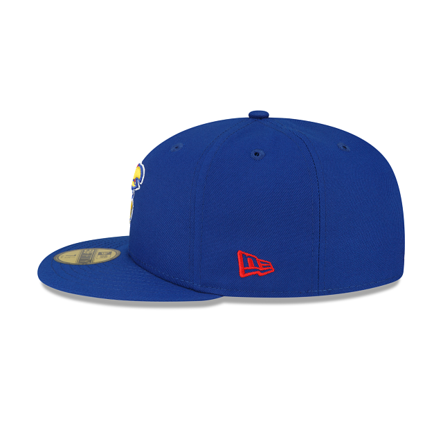 New Era Kansas Jayhawks 59FIFTY Fitted Hat Gray Black