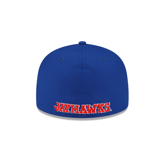 New Era Kansas Jayhawks 59FIFTY Fitted Hat Gray Black