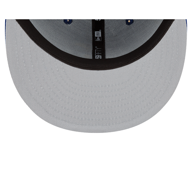 New Era Kansas Jayhawks 59FIFTY Fitted Hat Gray Black