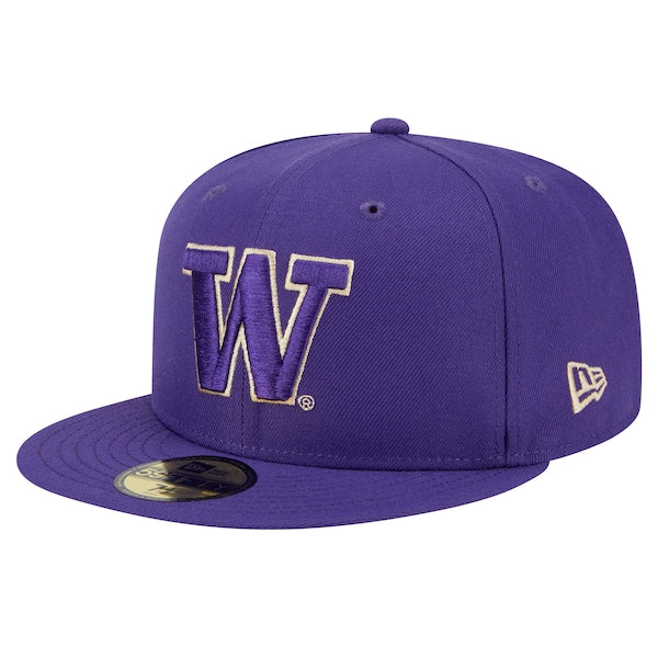 New Era Washington Huskies Purple 59FIFTY Fitted Hat