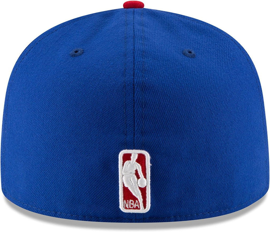 New Era NBA Philadelphia 76ers Men's 2-Tone 59FIFTY Fitted Cap, Royal.
