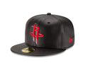 New Era NBA Men's Faux Leather 59FIFTY Fitted Cap
