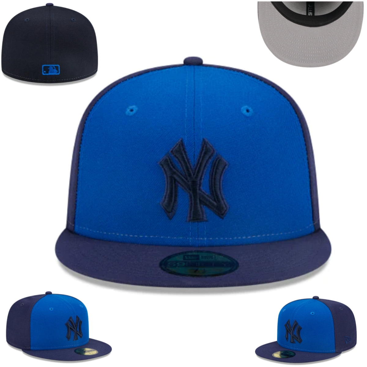 New York Yankees Fitted Hat Blue
