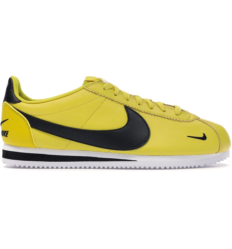 Nike Classic Cortez Blazing Sun Bright Citron Black-White 807480-700