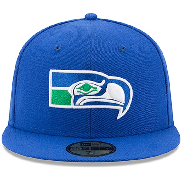 New Era Seattle Seahawks Royal 59FIFTY Fitted Hat
