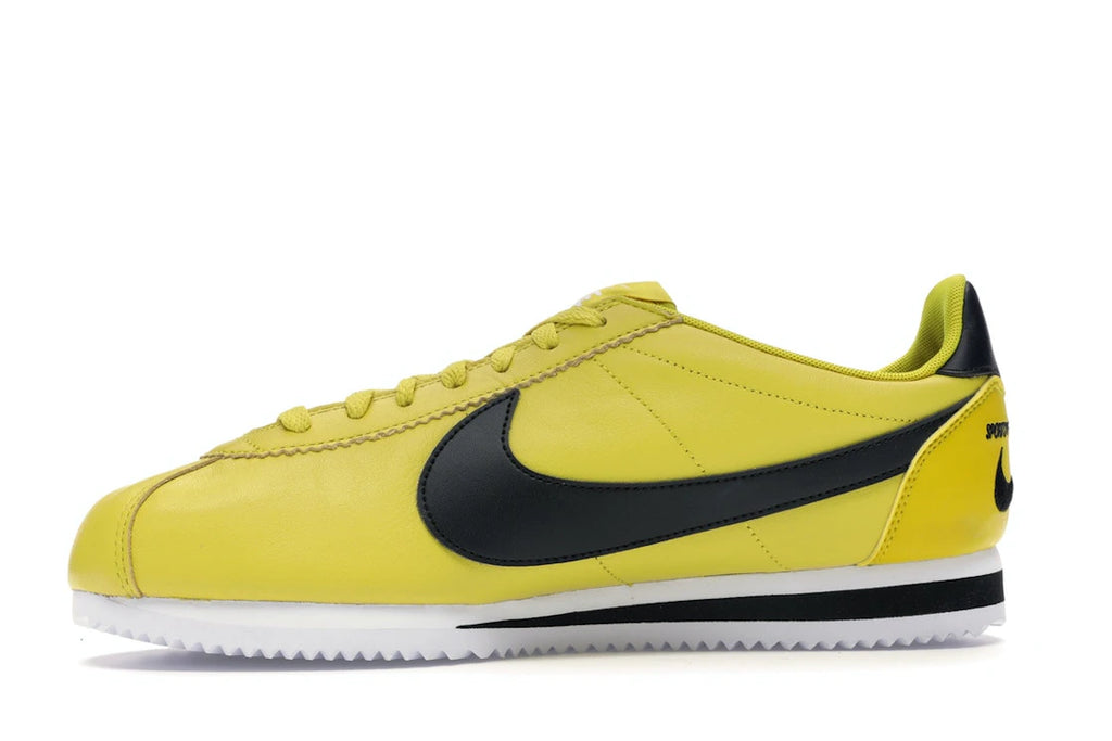 Nike Classic Cortez Blazing Sun Bright Citron Black-White 807480-700