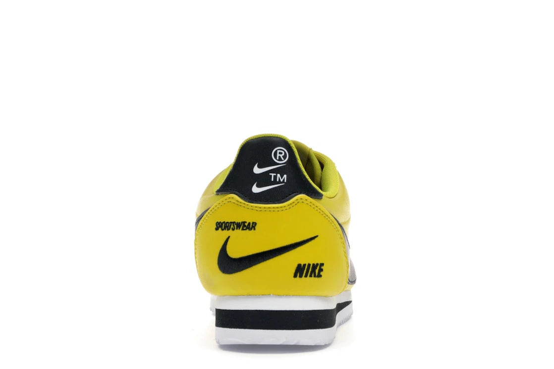 Nike Classic Cortez Blazing Sun Bright Citron Black-White 807480-700