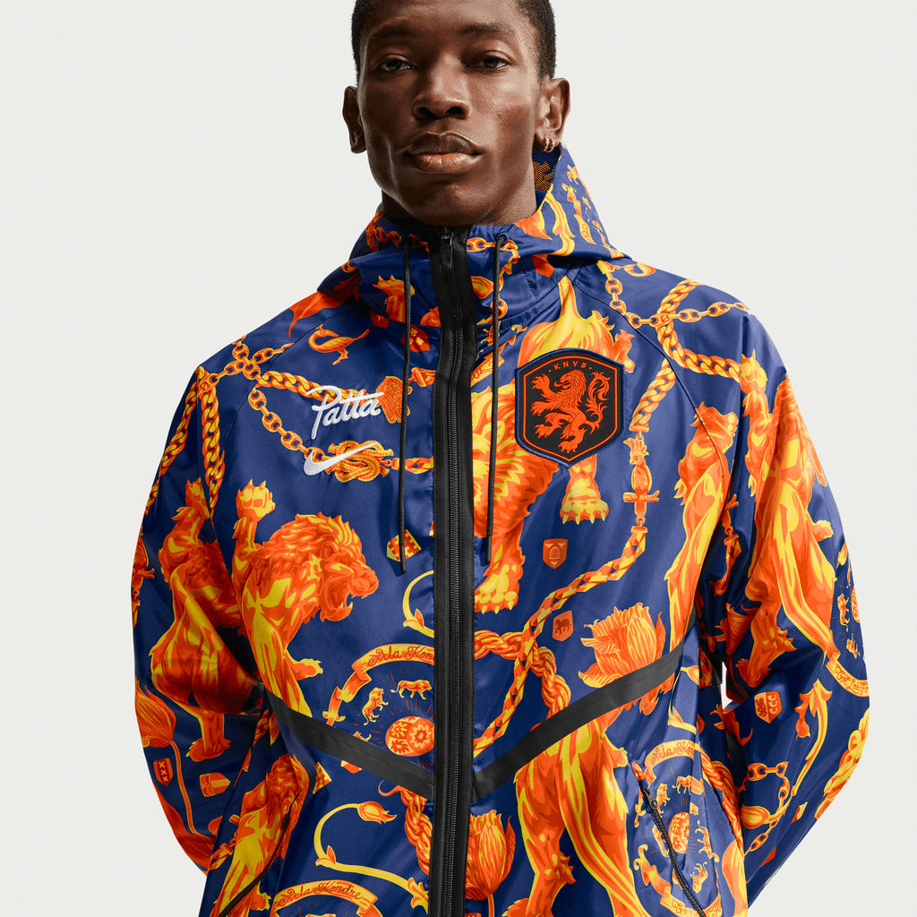 Nike x Netherlands x Patta Men's Anthem Jacket IH1617-455 multi size