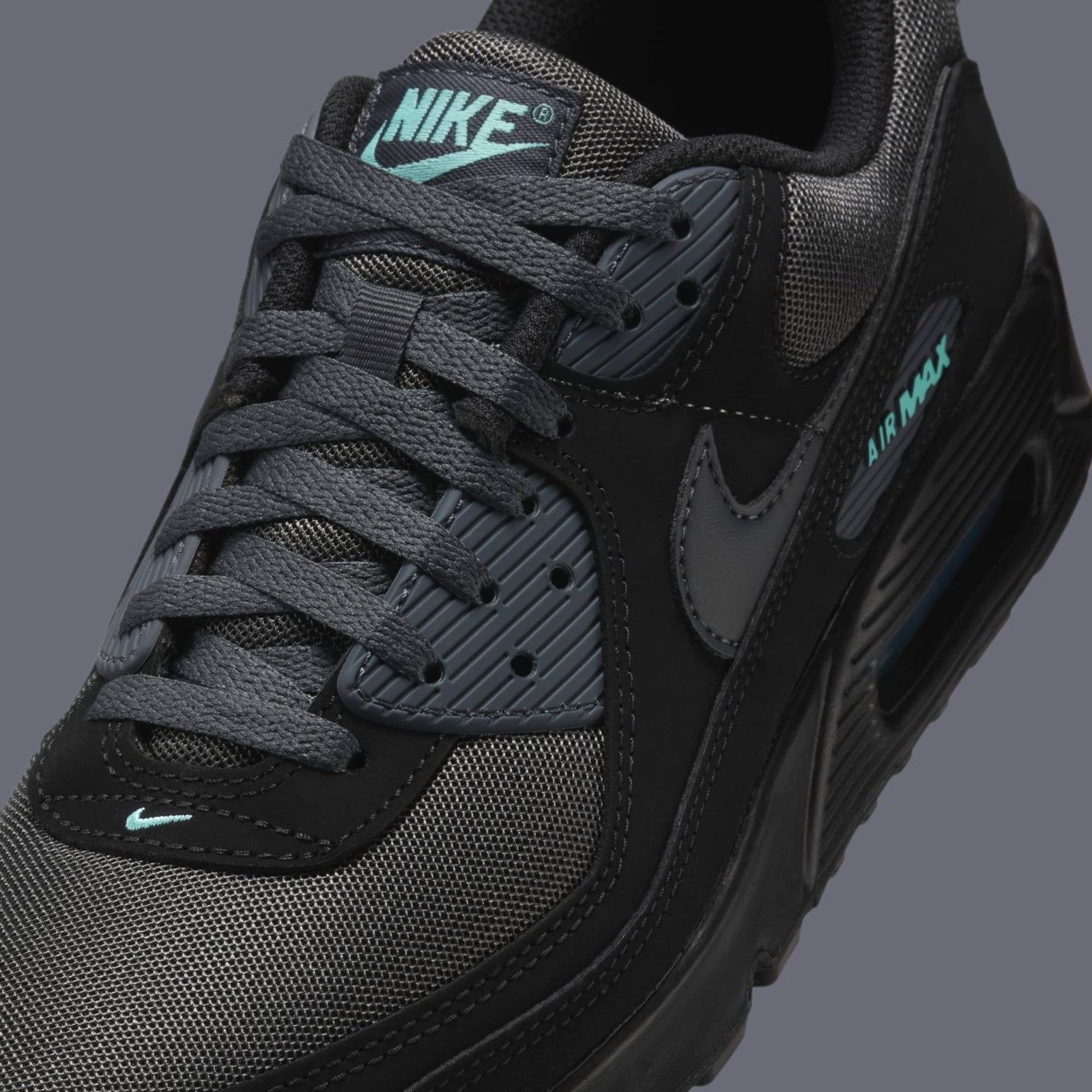 Nike Air Max 90 Black Tiffany HV6224-001 Men's Size New