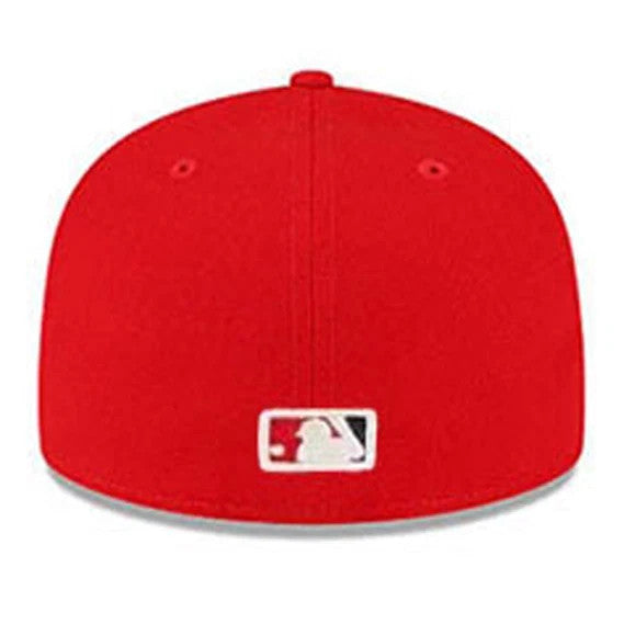 New Cleveland Indians Red 1995 World Series Men's 59FIFTY Fit Cap - 5950 Cap