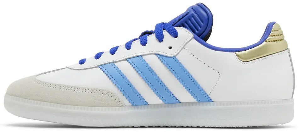 Lionel Messi x adidas Samba Indoor Spark Gen10s .