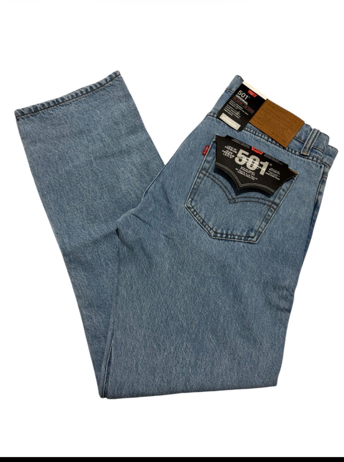 Levi’s 501 Men’s Denim Jeans Original Fit Straight Leg Casual L30 L32