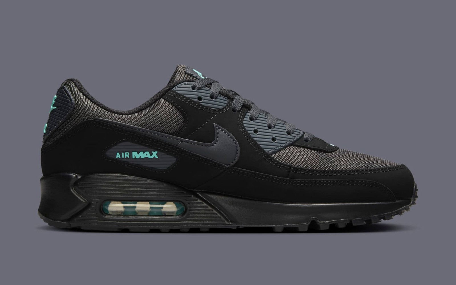 Nike Air Max 90 Black Tiffany HV6224-001 Men's Size New