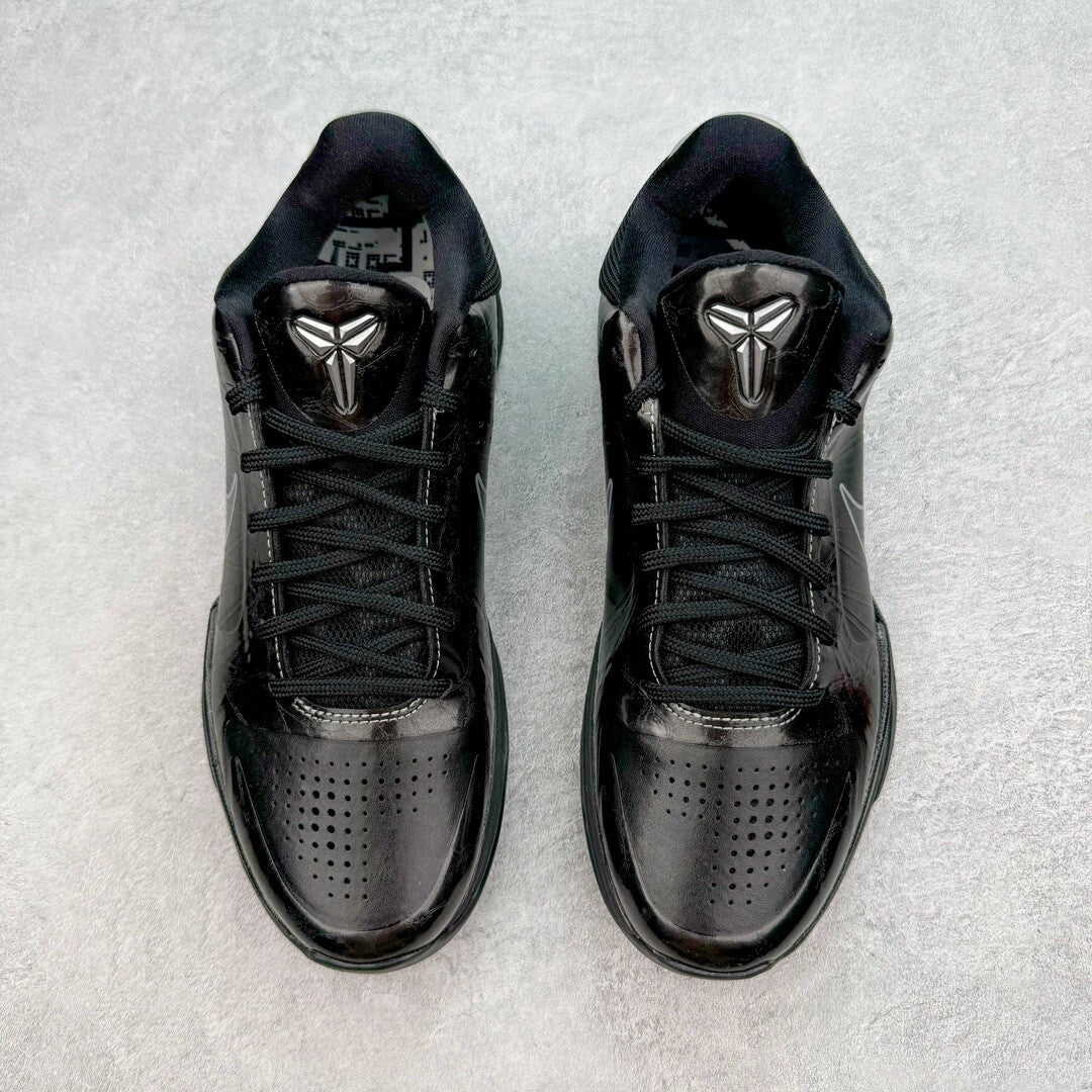 NK Zoom Kobe V5 2010 “BlackOut” Black 386429-003 Size 6.5-14