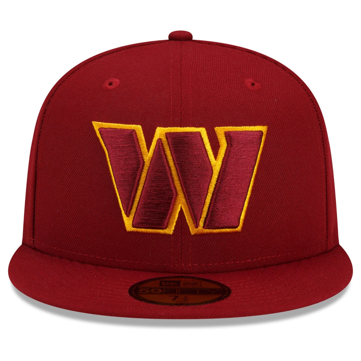 WASHINGTON COMMANDERS RARE Fitted New Era 59Fifty Cap NFL Sz 6 7/8-8 On Field Hat