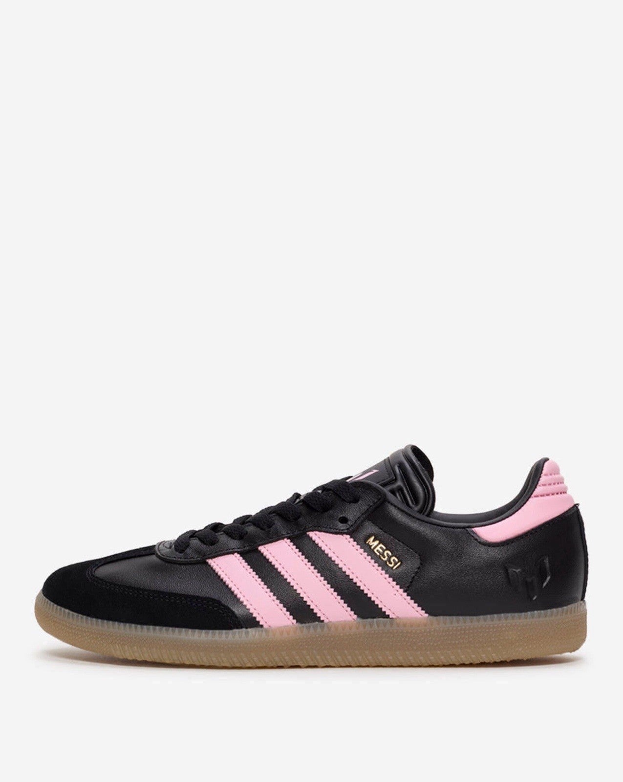 Adidas Messi Samba Men’s Black Sneaker Athletic Shoe Footwear Soccer #845