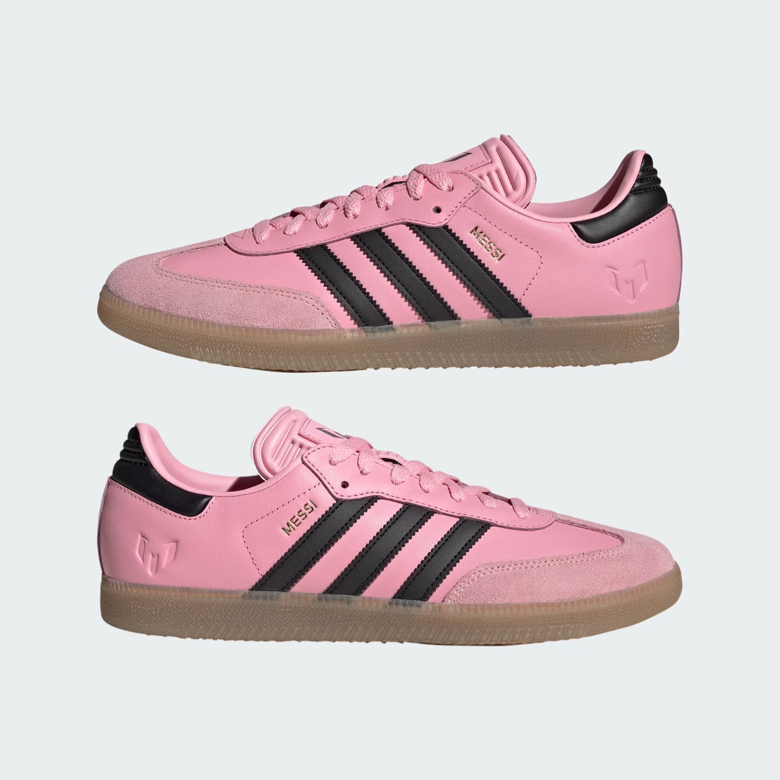 Adidas Samba Messi Men's Shoes Pink/Black/Gum .