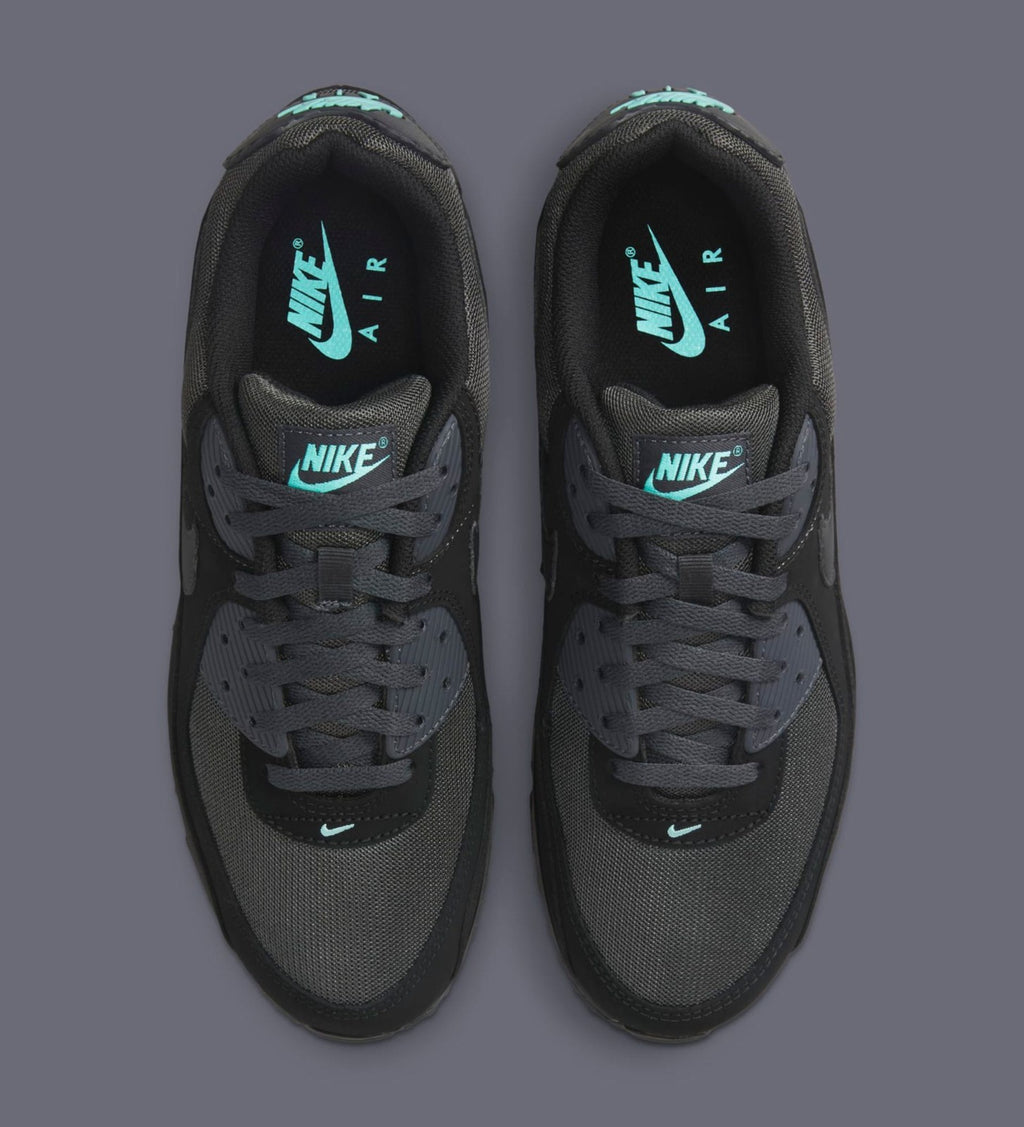 Nike Air Max 90 Black Tiffany HV6224-001 Men's Size New