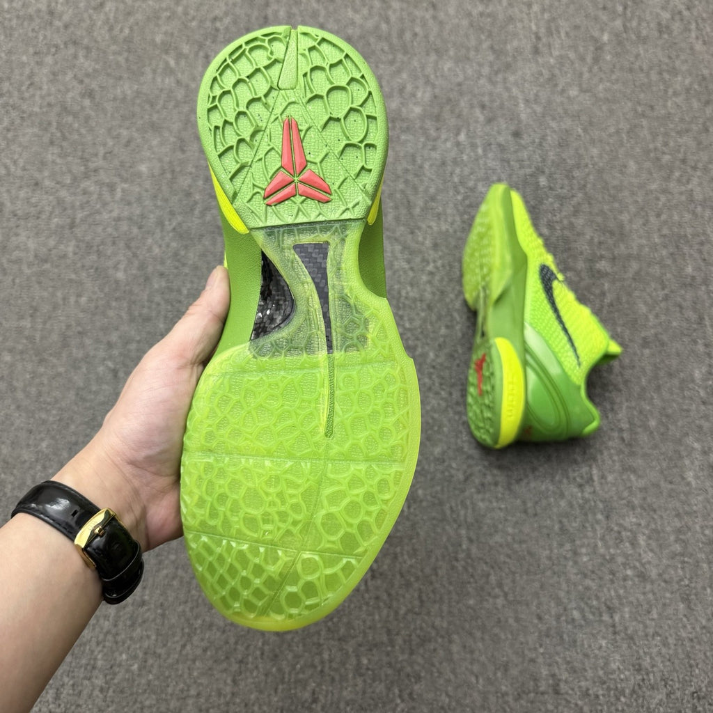 CW2190-300 NK Zoom Kobe 6 Protro Low Grinch 2020 Reverse Men's Size 4-14