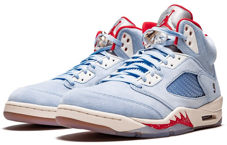 CI1899-400 Jordan 5 Retro Trophy Room Ice Blue