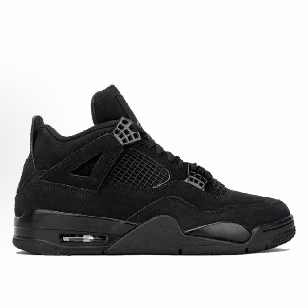 Jordan 4 "Black Cat" Men's Retro Basketball Shoes Mid Top US 2025
