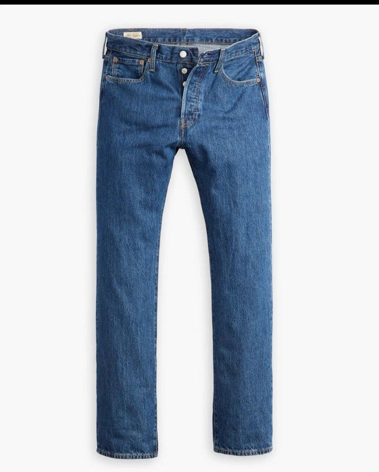 Levi’s 501 Men’s Denim Jeans Original Fit Straight Leg Casual L30 L32