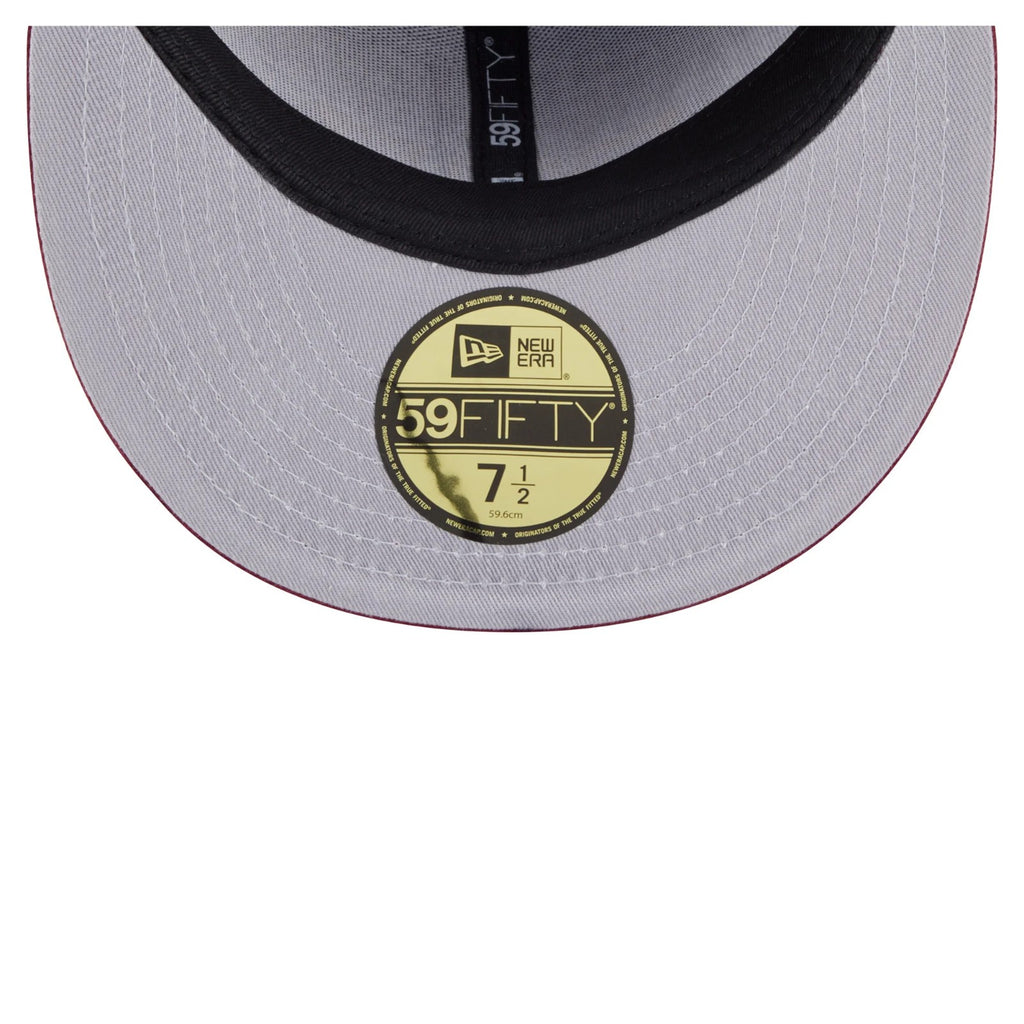WASHINGTON COMMANDERS RARE Fitted New Era 59Fifty Cap NFL Sz 6 7/8-8 On Field Hat