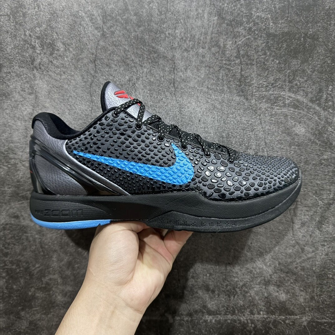 New NK Zoom Kobe 6 Protro Dark Knight Men's Athletic Shoes