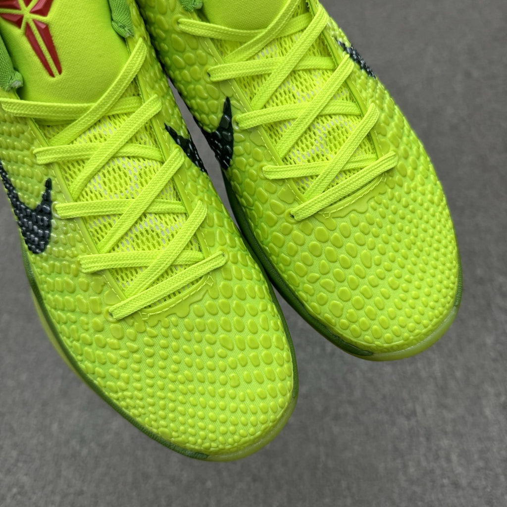 CW2190-300 NK Zoom Kobe 6 Protro Low Grinch 2020 Reverse Men's Size 4-14