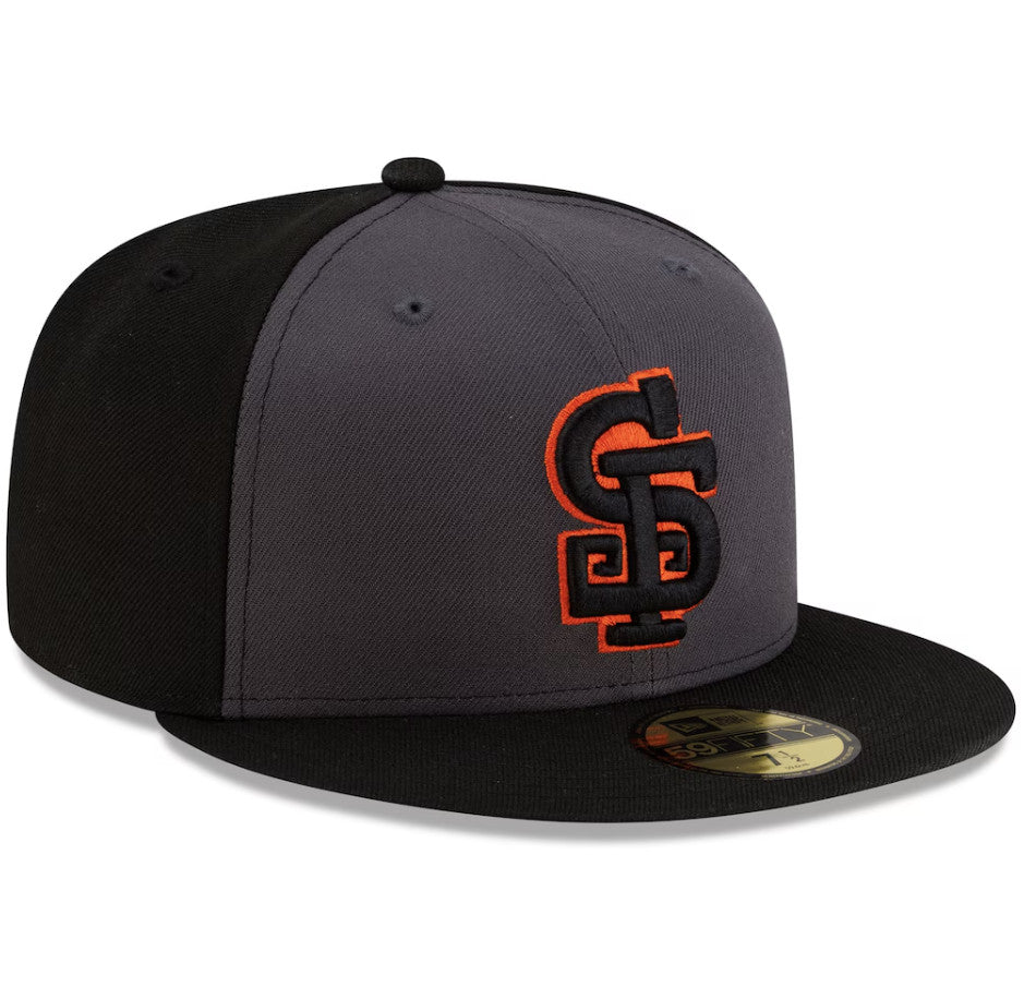 Giants New Era 59FIFTY Fitted Cap Gray Black