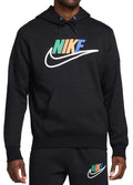 Mens Nike Gym Athletic Block Club Hoodie Hooded Sweatshirt Pullover New