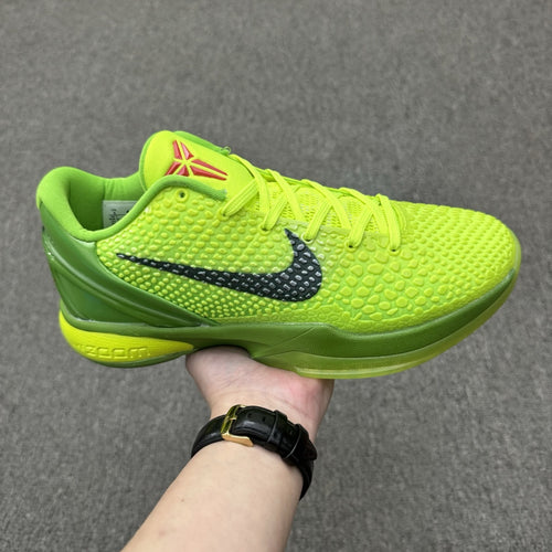 CW2190-300 NK Zoom Kobe 6 Protro Low Grinch 2020 Reverse Men's Size 4-14