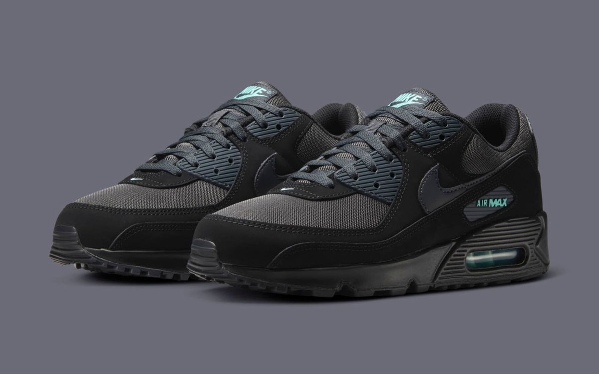 Nike Air Max 90 Black Tiffany HV6224-001 Men's Size New