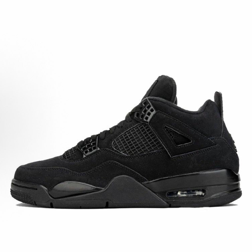Jordan 4 "Black Cat" Men's Retro Basketball Shoes Mid Top US 2025