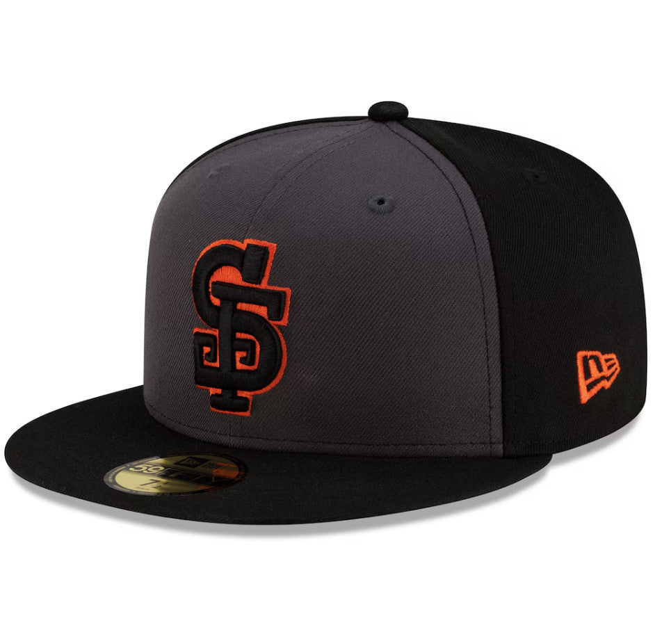 Giants New Era 59FIFTY Fitted Cap Gray Black
