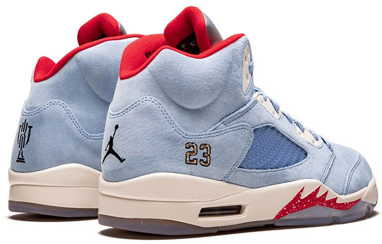 CI1899-400 Jordan 5 Retro Trophy Room Ice Blue